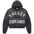 Hooded Zip Up Camouflage Sweatshirt