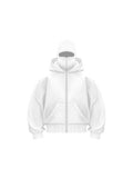 Unisex Fleece Hooded Sweatshirt with Zipper