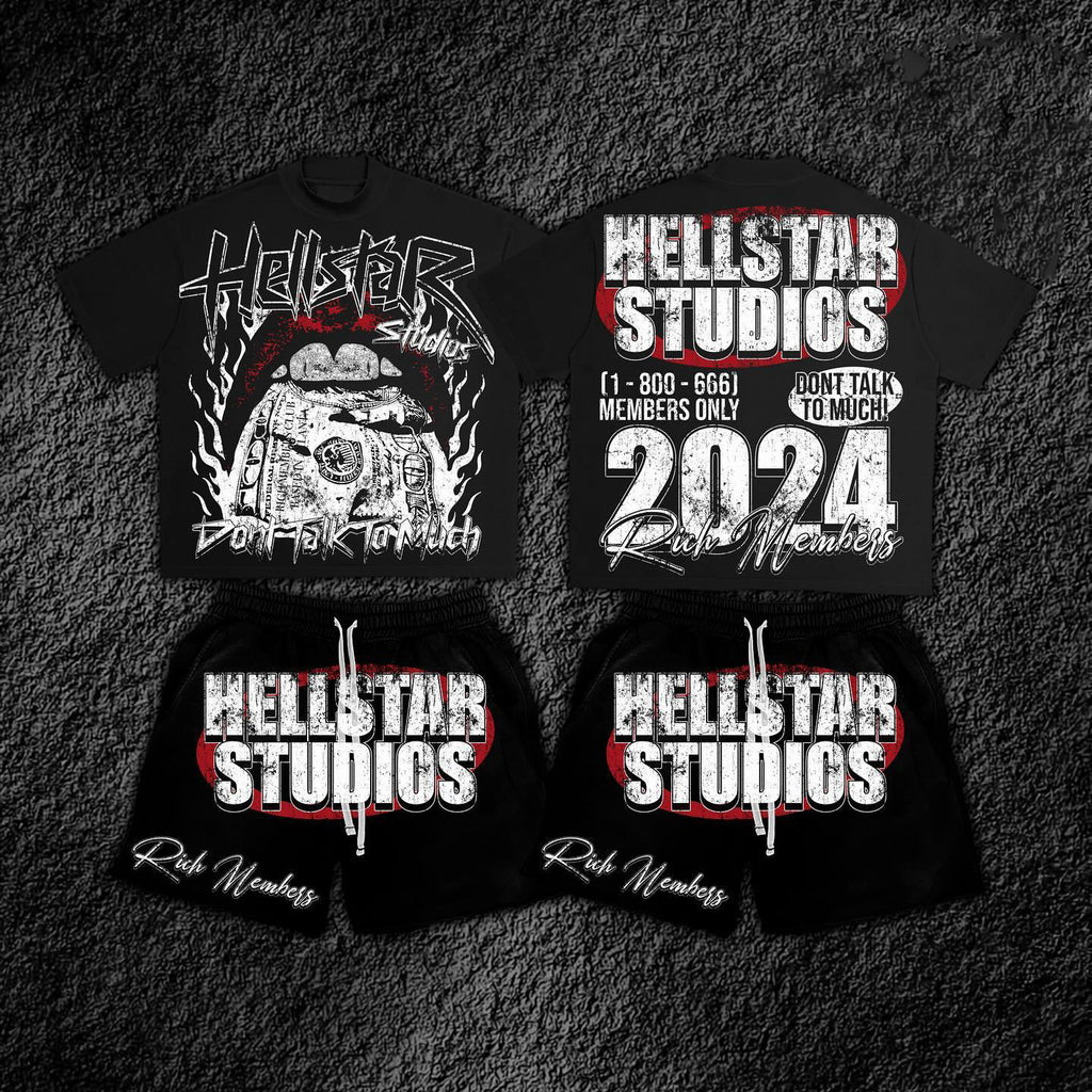 Creative Print Crew Neck T-Shirt