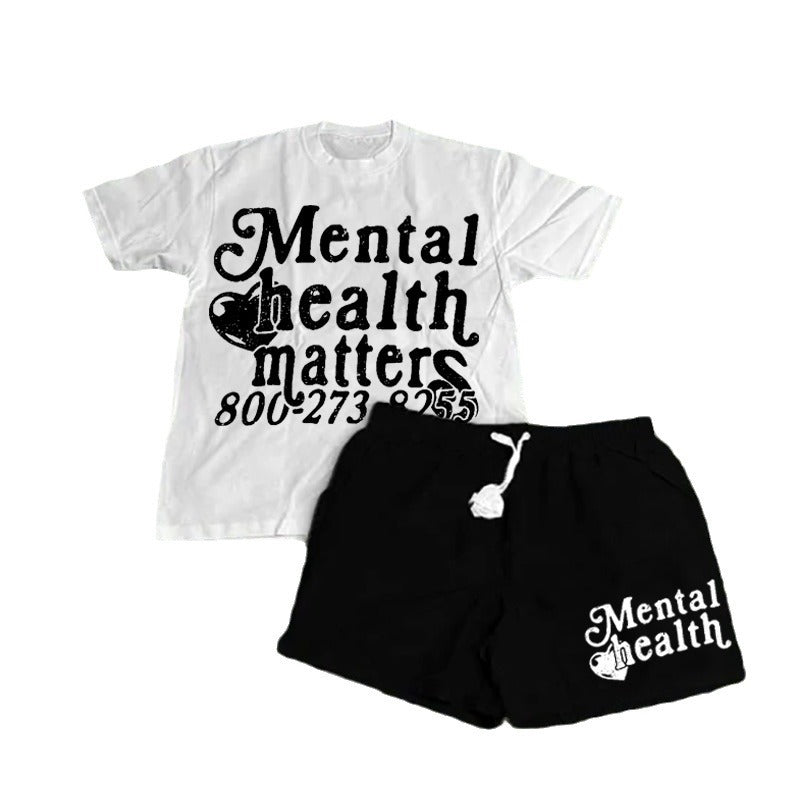 Creative Print Crew Neck T-Shirt