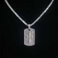 Stylish Rectangular Zircon Tennis Necklace