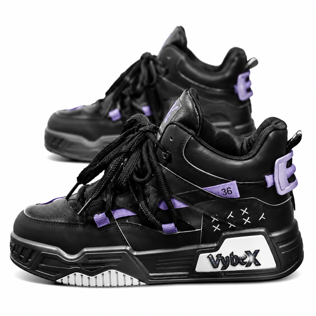 VybeX™ ShadowForce High-Top Street Sneakers