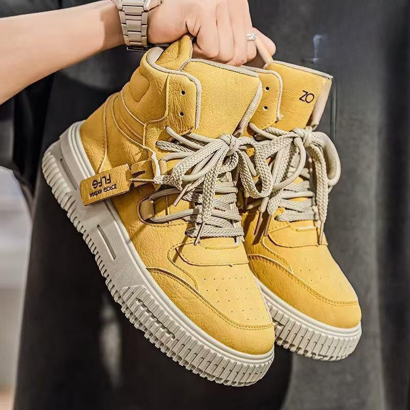 Mens High-Top Casual Sneakers