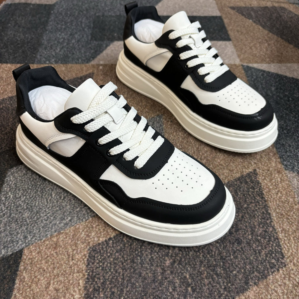 VybeX? Genuine Leather Casual Sneakers