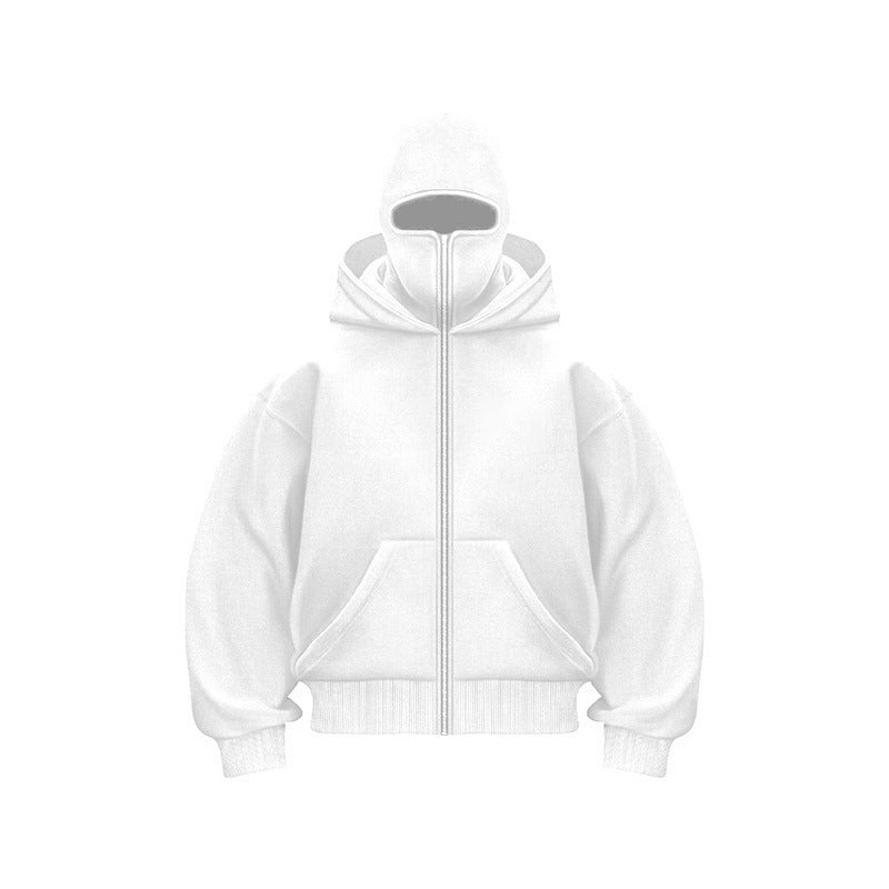 Loose Fit Fleece Hooded Sweatshirt