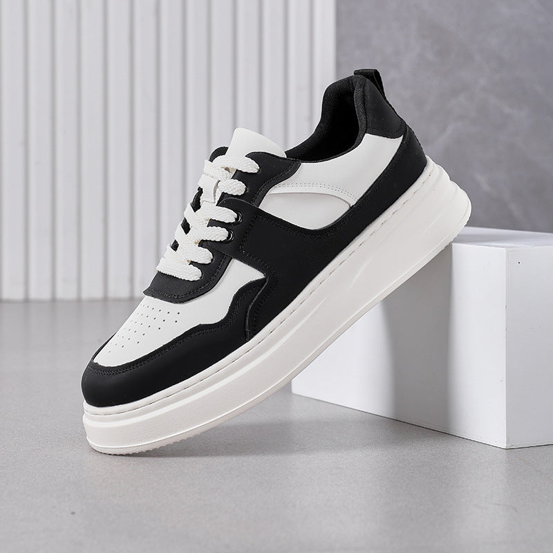 VybeX? Genuine Leather Casual Sneakers