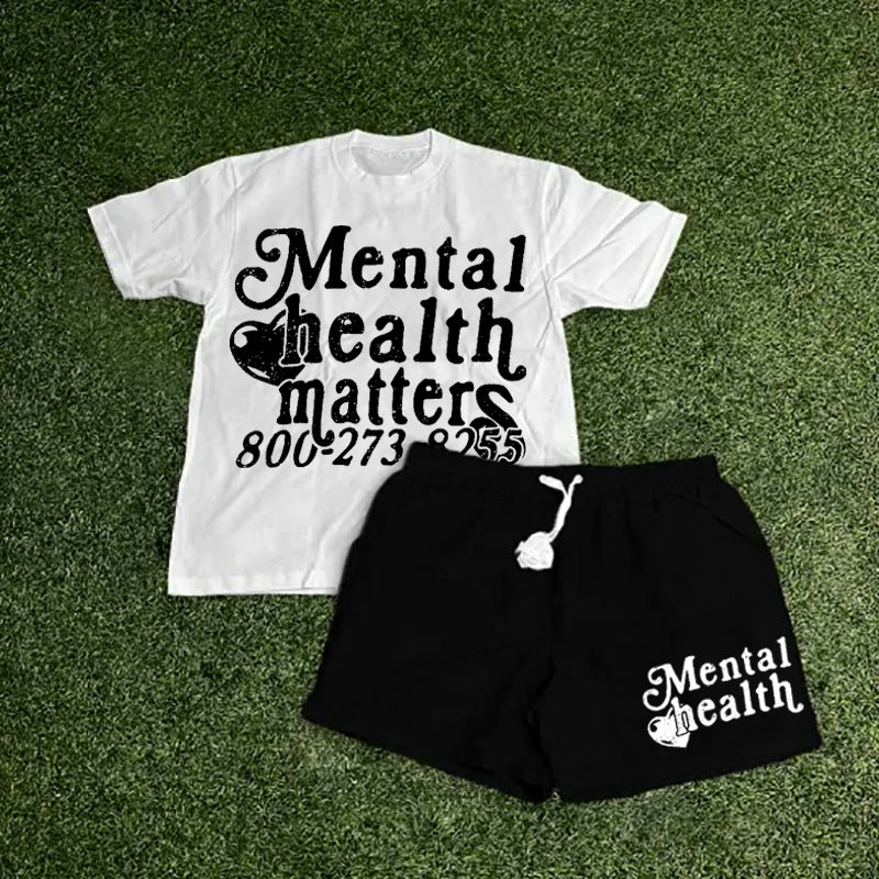 Creative Print Crew Neck T-Shirt